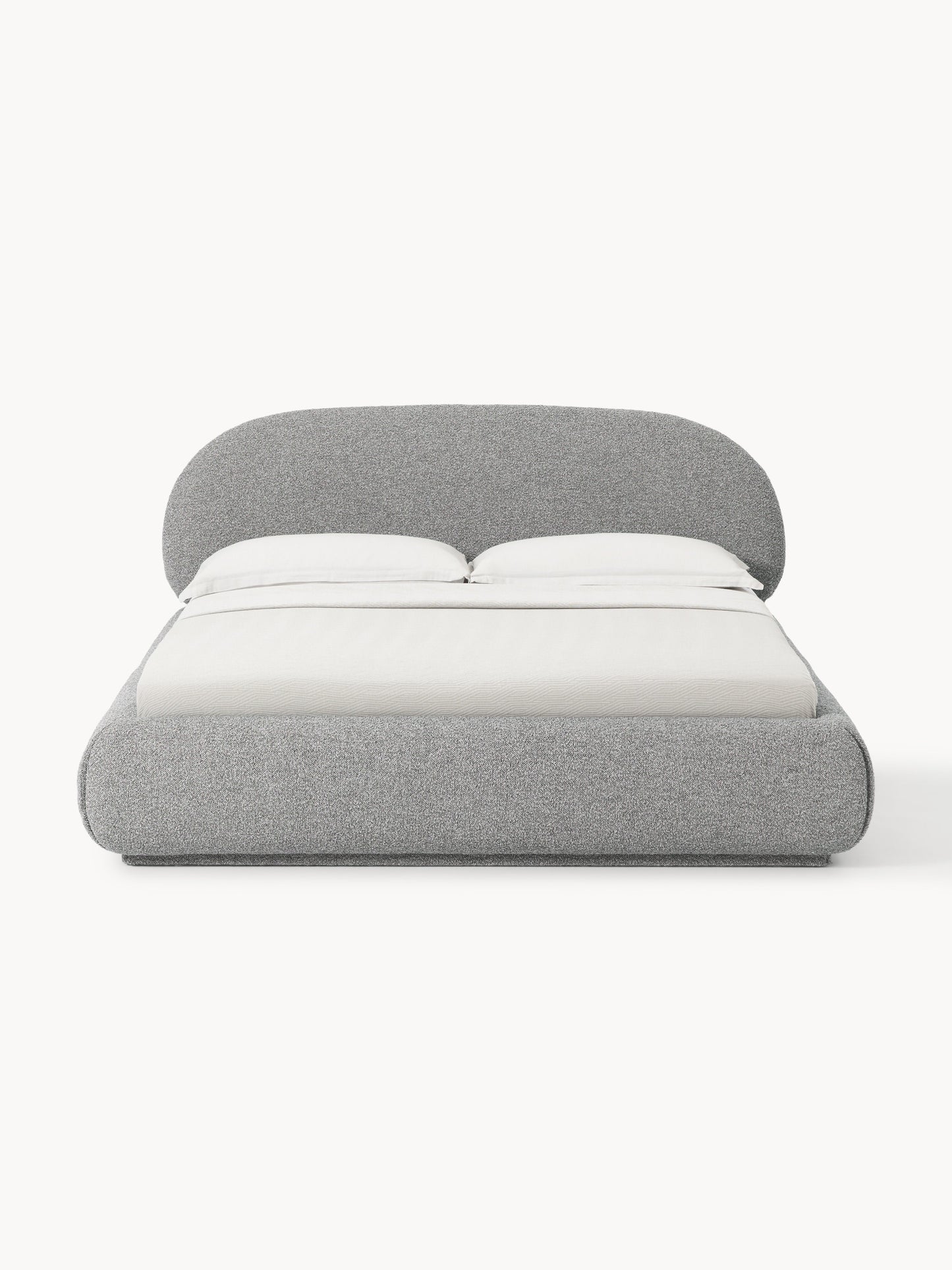 Albrizza Upholstered Bouclé Bed