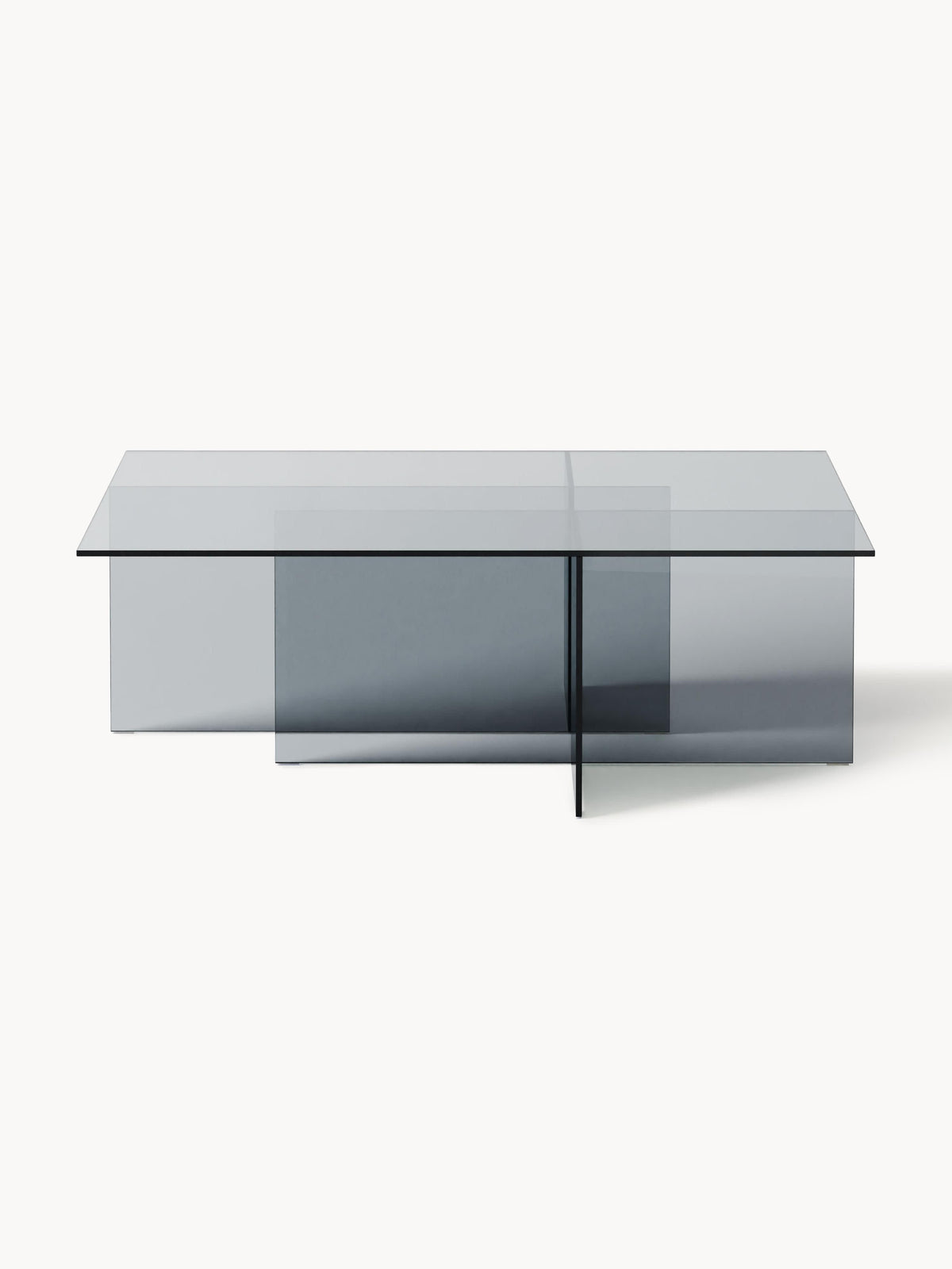 Anouzza Glass Coffee Table, W 102 cm