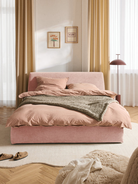 Clovinta Upholstered Storage Bed
