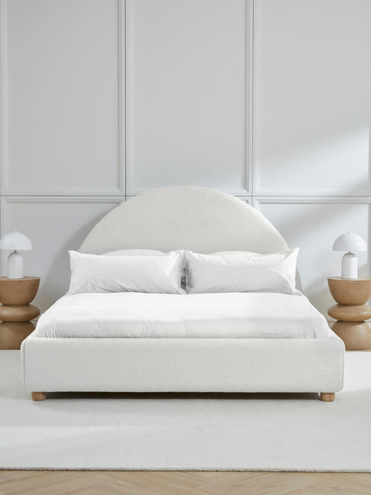 Ebbaluce Teddy Upholstered Bed with Storage