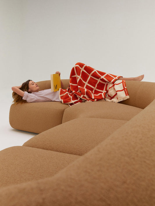 Fenrolla Modular XL Sofa in Bouclé