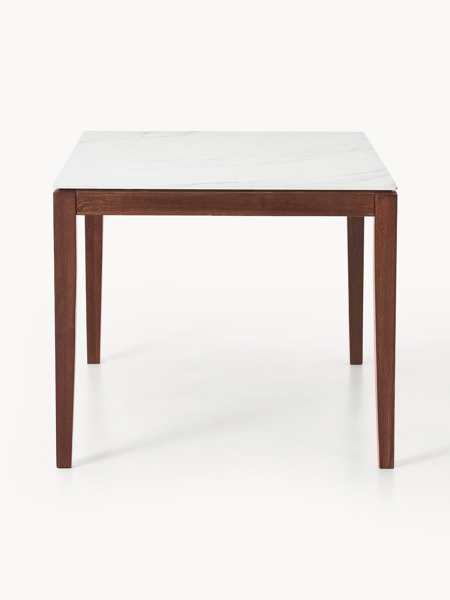 Jacarosi Dining Table with Marble-Look Tabletop, in Various Sizes
