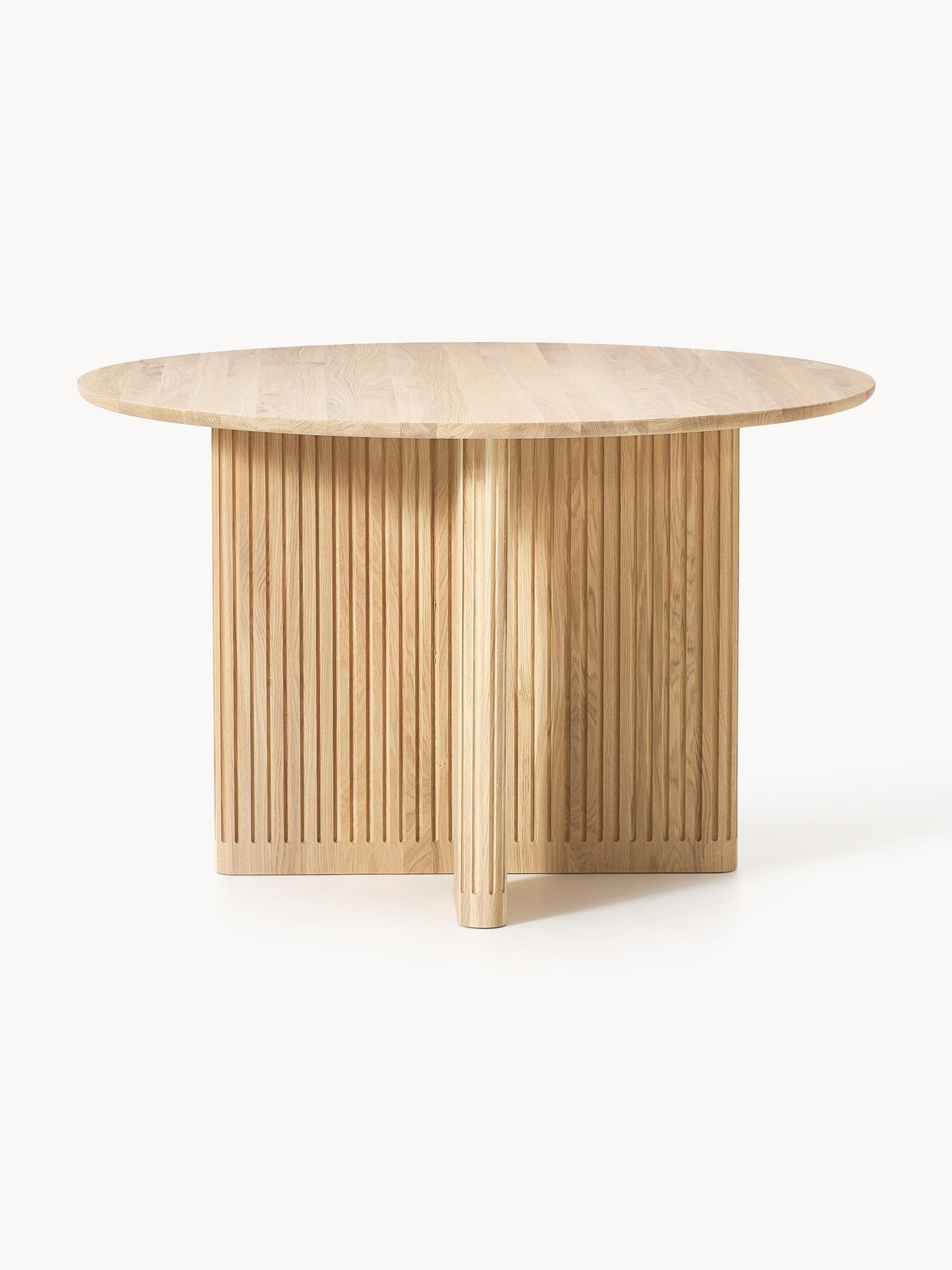 Jolvenna Round Dining Table in Oak, Ø 120 cm