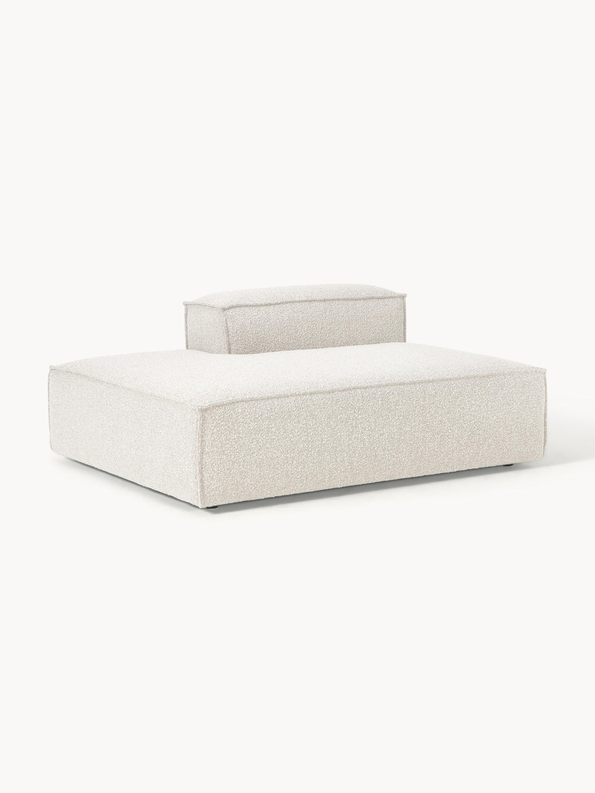 Lenfaro Bouclé Ottoman Module