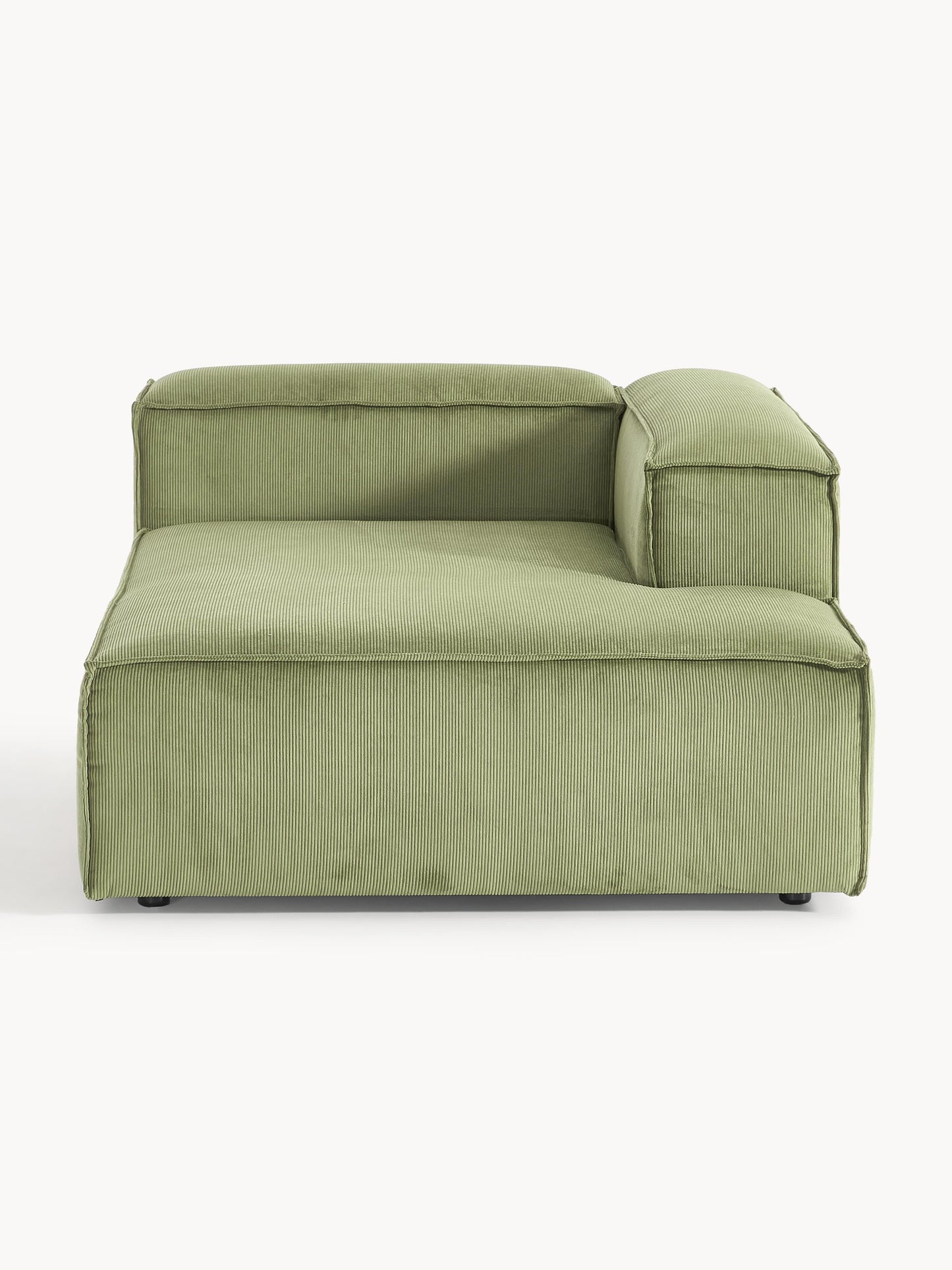 Lenfaro Corduroy Ottoman Corner Module