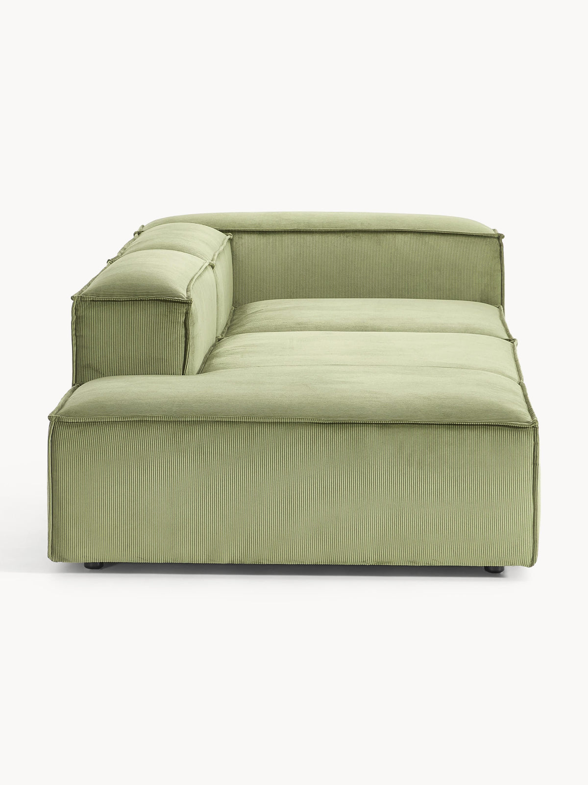 Lenfaro Modular Corduroy Ottoman