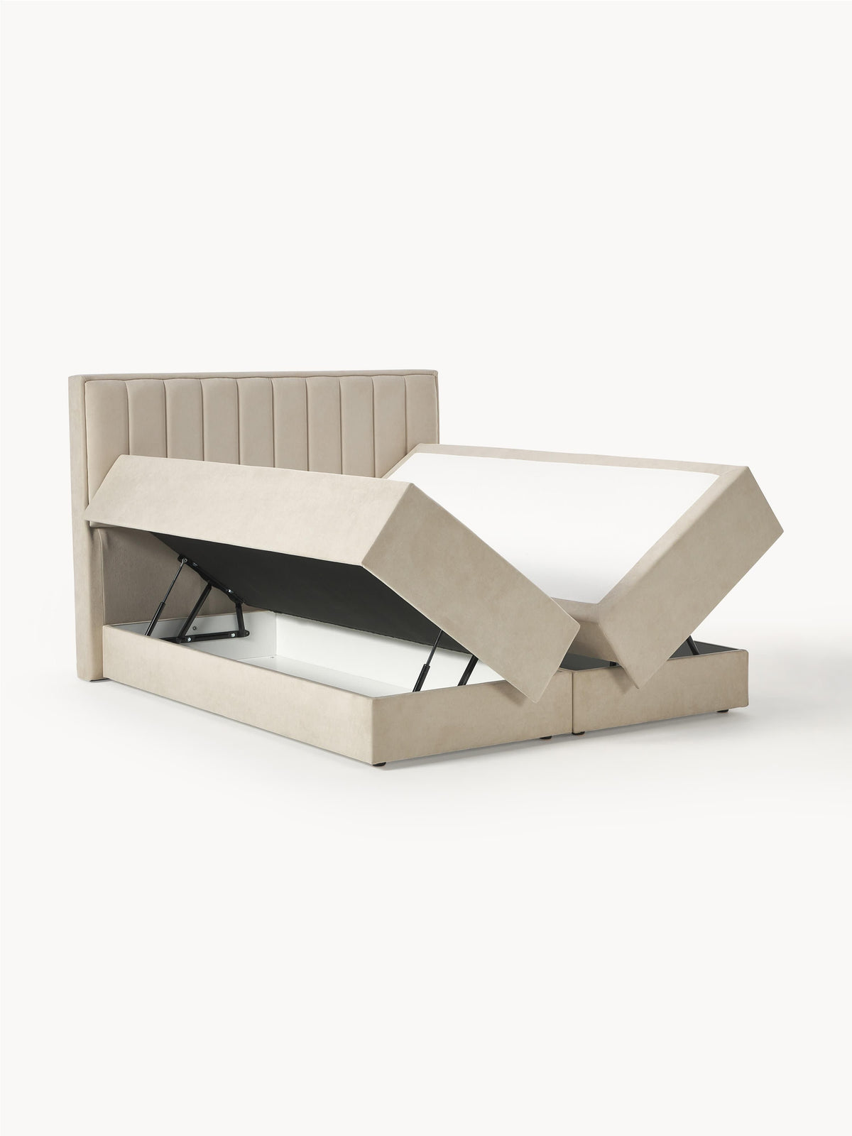 Livardis Box Spring Storage Bed