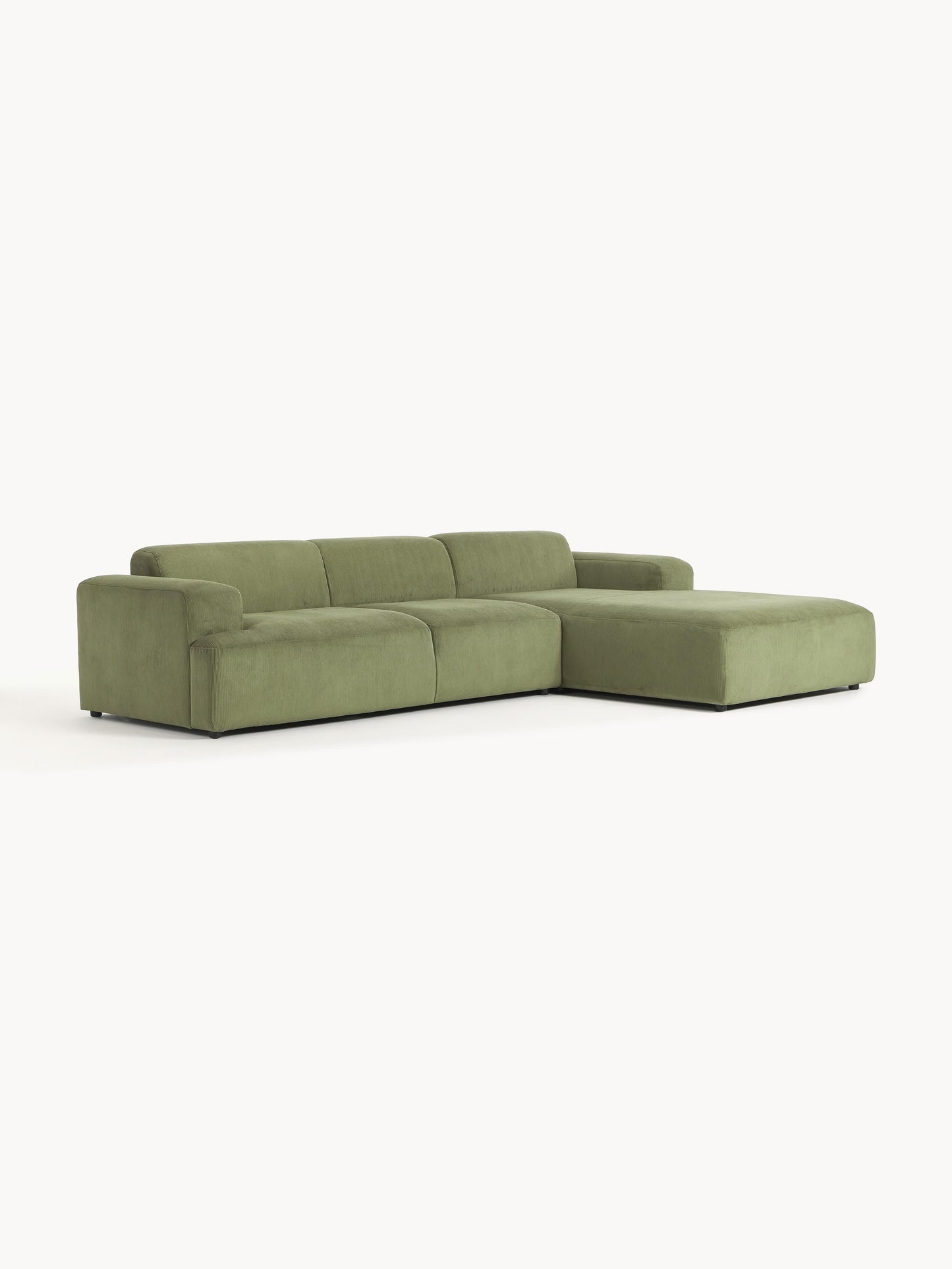 Melvasso Corner Sofa (4-Seater) in Corduroy