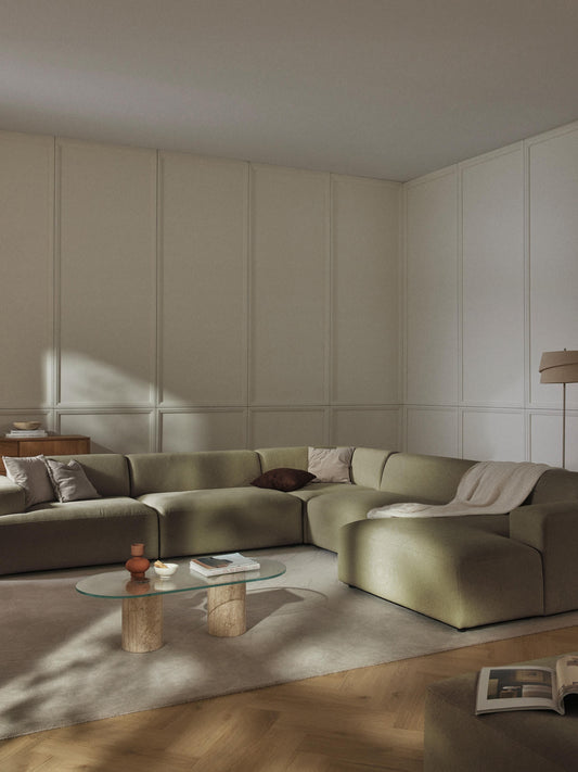 Melvasso Corner Sofa, XL