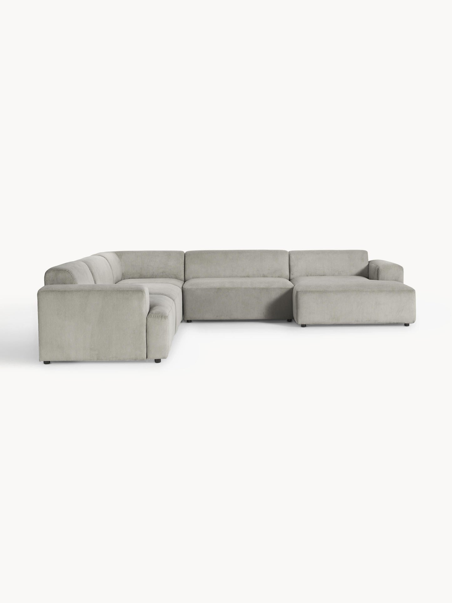 Melvasso XL Corner Sofa in Corduroy