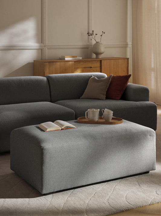 Melvasso XL Ottoman, W 116 x D 72 cm