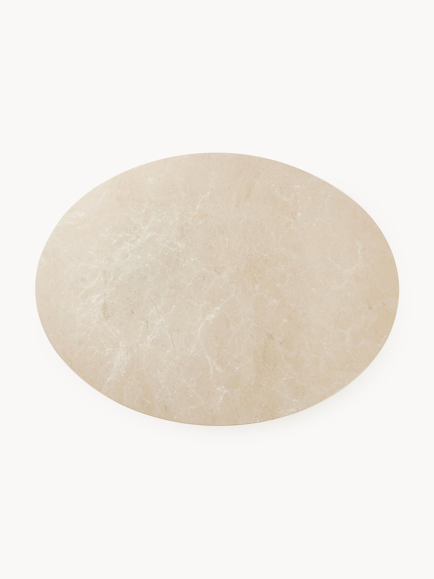 Milazzi Oval Marble Dining Table, 120 x 90 cm