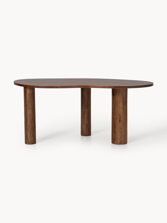 Narvello Dining Table in Oak with Organic Shape, in Various Sizes