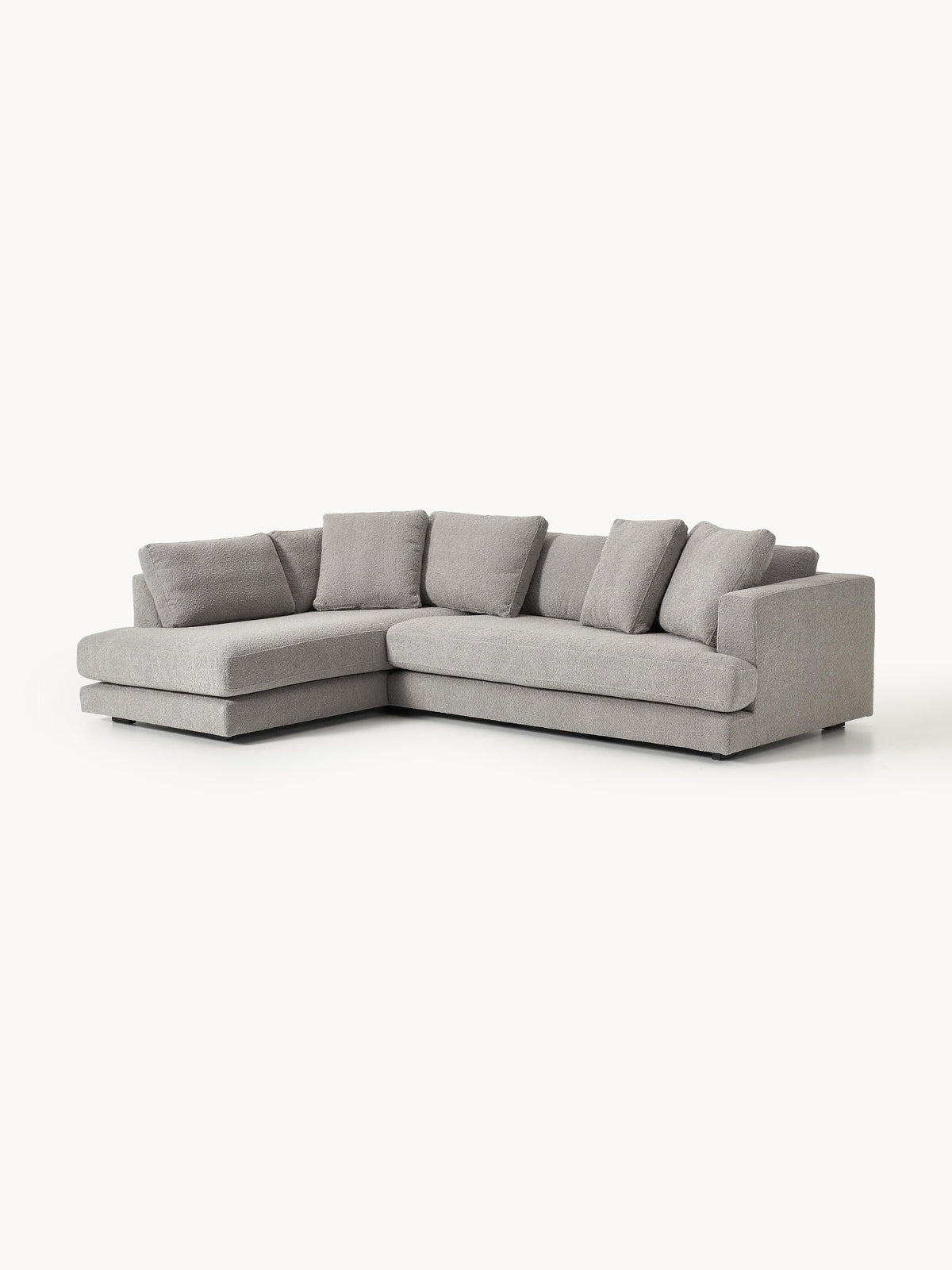 Trivello Corner Sofa in Bouclé
