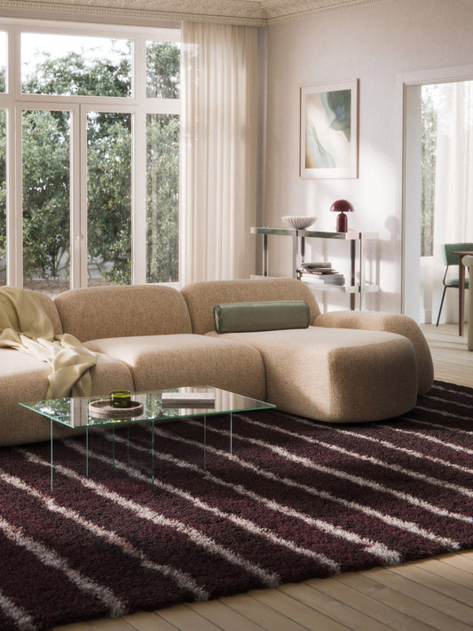 Wolquende Chaise Corner Module in Bouclé
