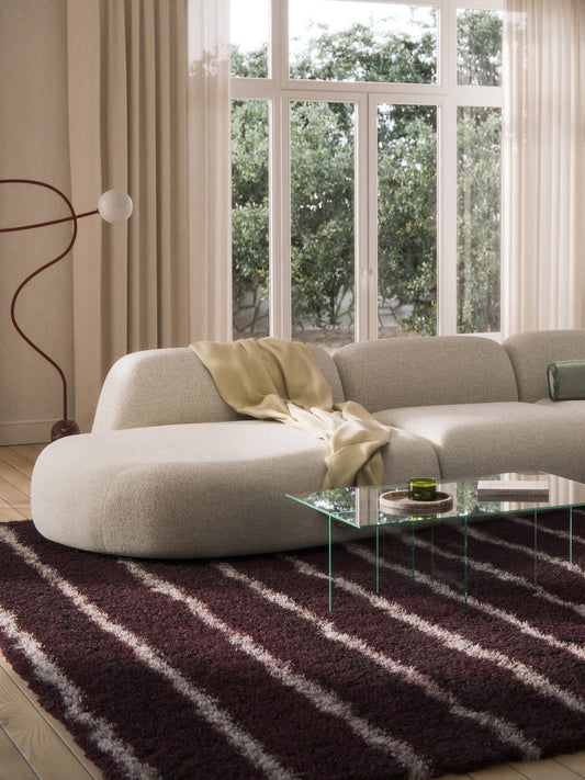 Wolquende Chaise Module in Bouclé