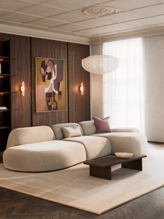 Wolquende Modular Corner Sofa (4-Seater) with Chaise Longue