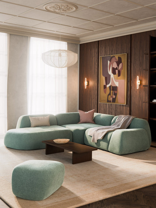 Wolquende Modular Corner Sofa (4-Seater) with Chaise Longue
