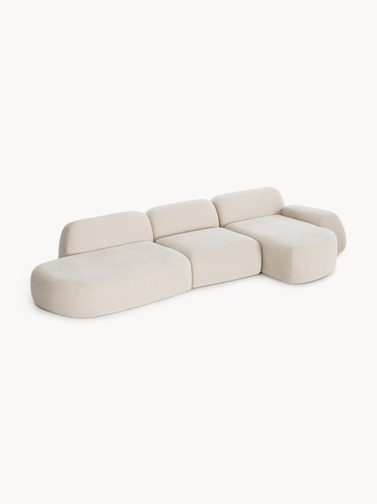 Wolquende Modular Corner Sofa (4-Seater) with Chaise Longue