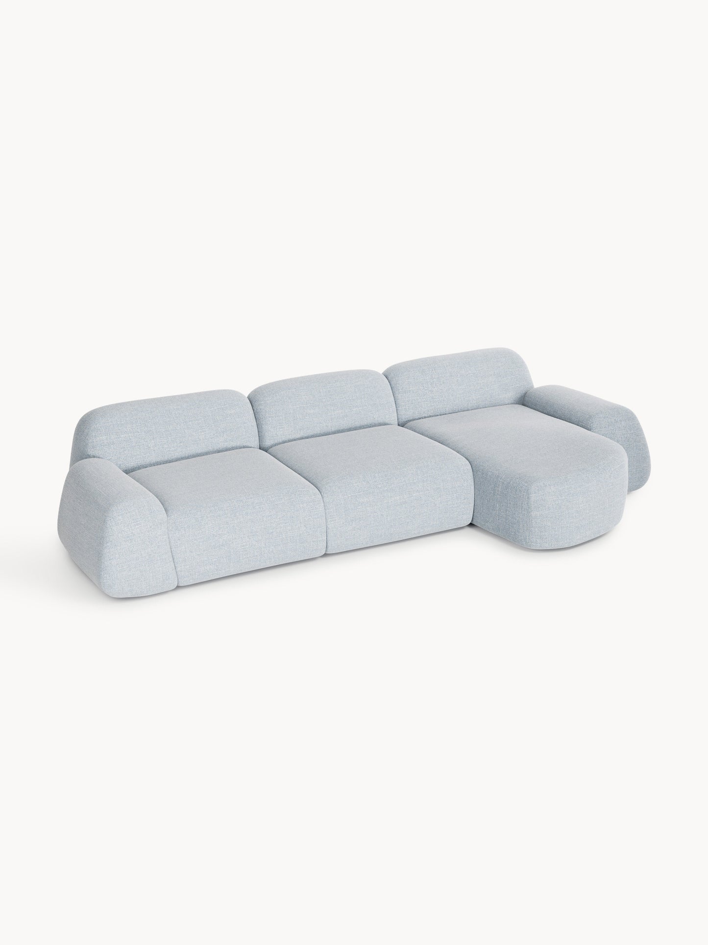 Wolquende Modular Corner Sofa in Bouclé (4-Seater)