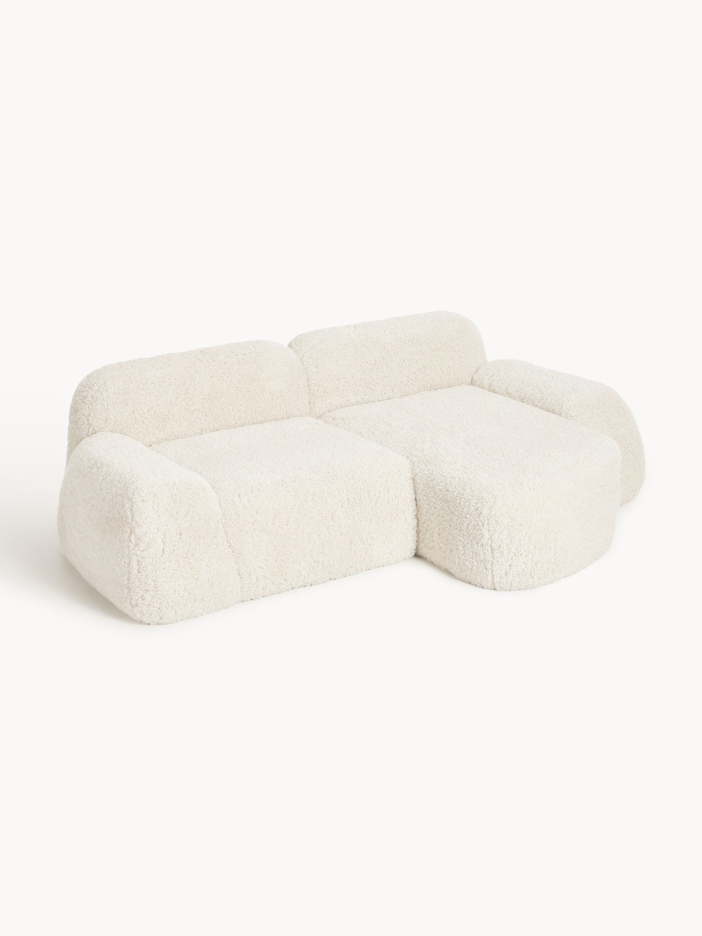 Wolquende Modular Corner Sofa in Teddy (3-Seater)