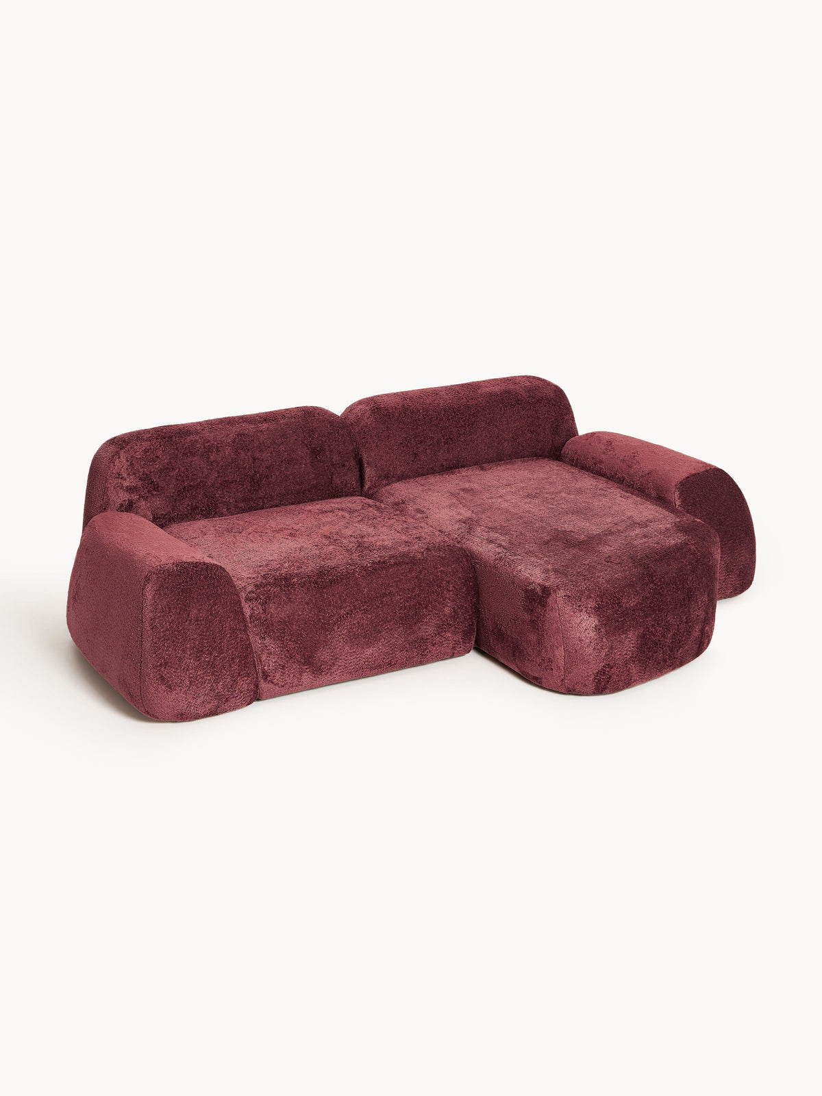Wolquende Modular Corner Sofa in Teddy Bouclé (3-Seater)