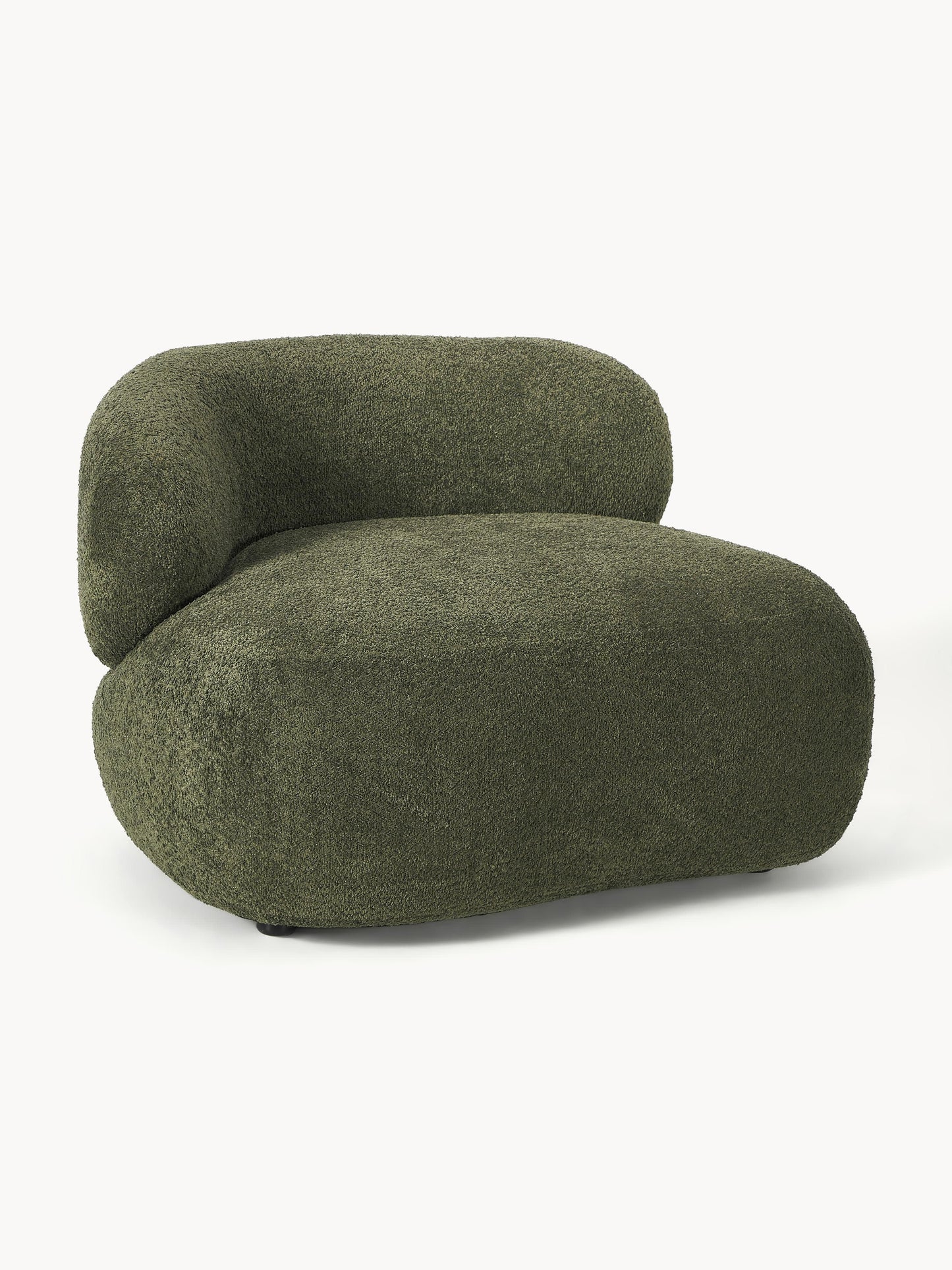 Albrizza Lounge Chair in Teddy Bouclé