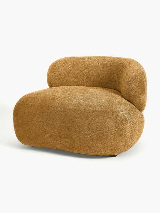 Albrizza Lounge Chair in Teddy Bouclé
