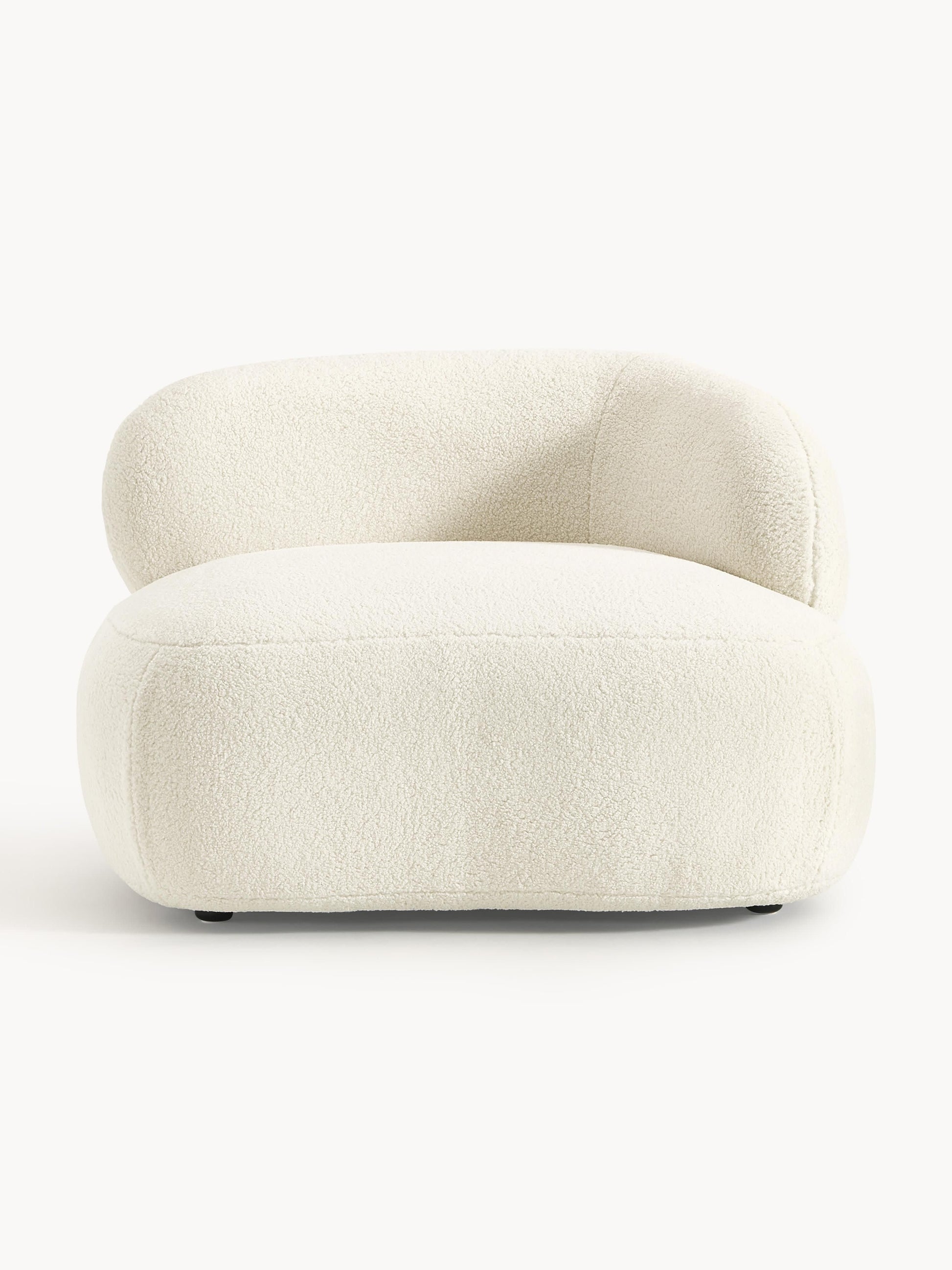 Albrizza Lounge Chair in Teddy Fur