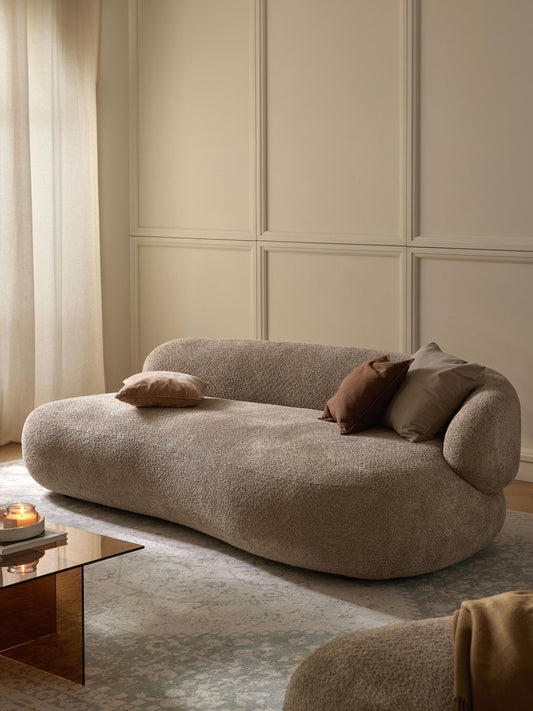 Albrizza Teddy Bouclé Sofa (3-Seater)