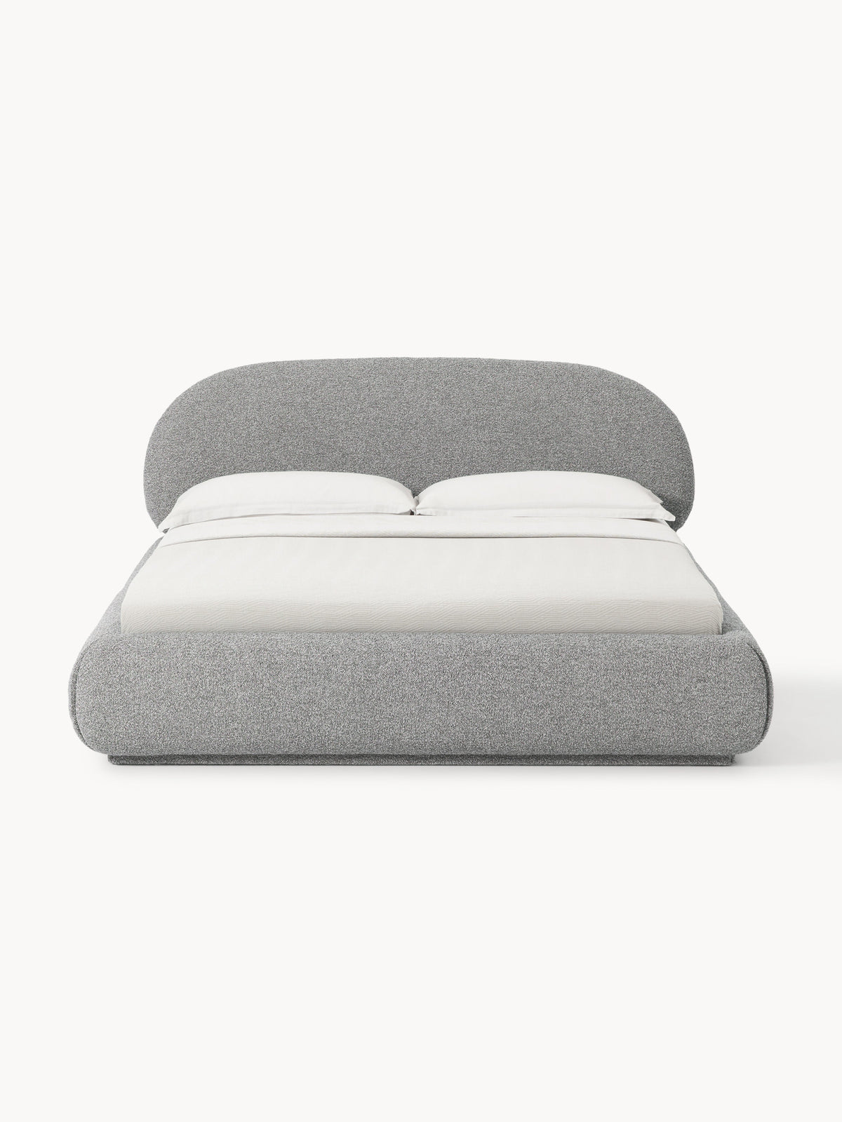Albrizza Upholstered Bouclé Bed