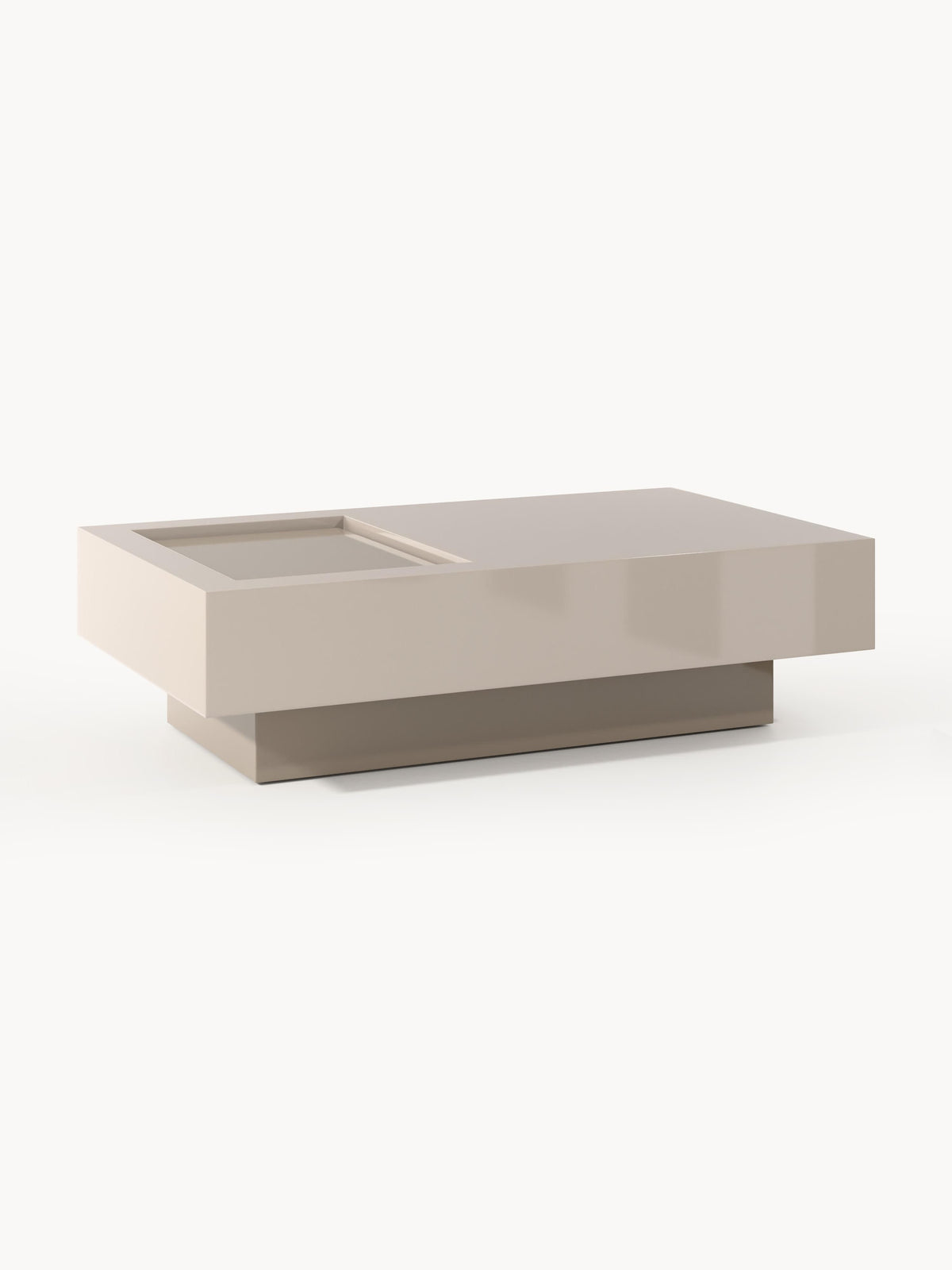 Alesbruno Storage Coffee Table, W 120 cm
