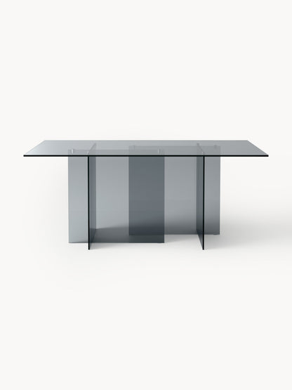 Anouzza Dining Table in Glass, 180 x 90 cm