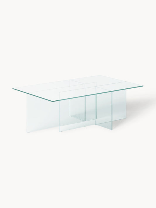 Anouzza Glass Coffee Table, W 102 cm
