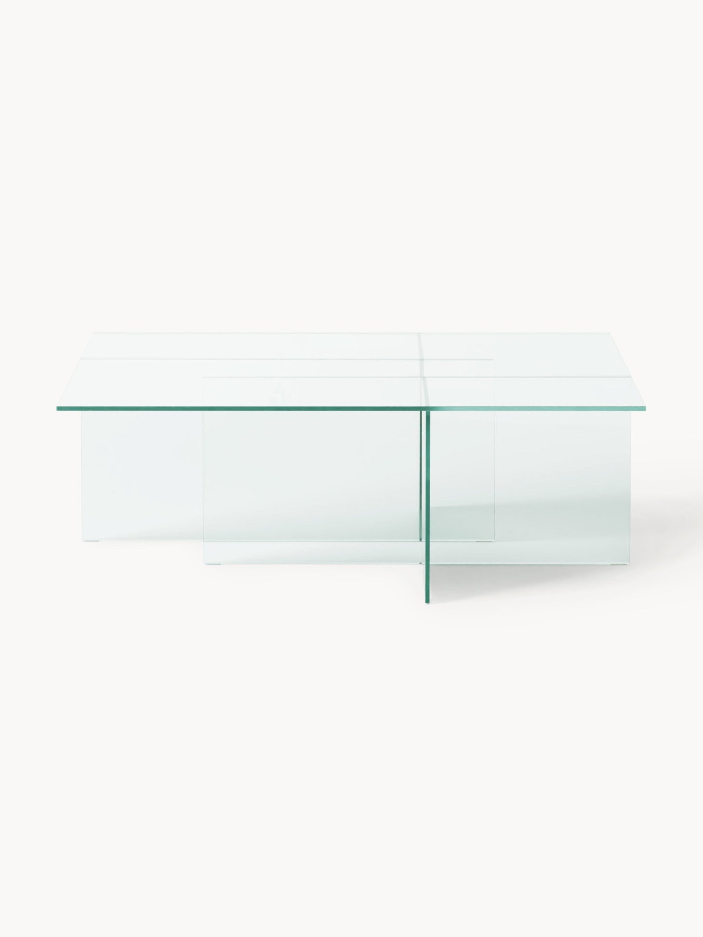 Anouzza Glass Coffee Table, W 102 cm