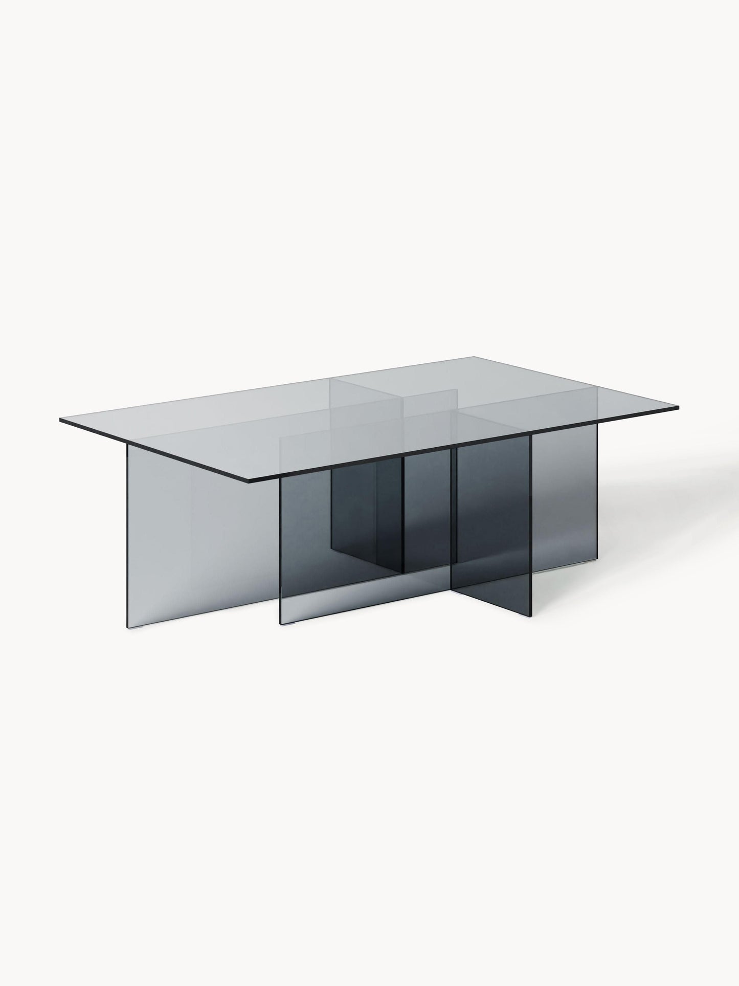 Anouzza Glass Coffee Table, W 102 cm