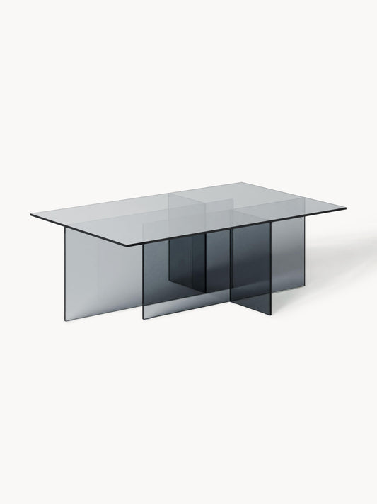 Anouzza Glass Coffee Table, W 102 cm