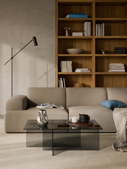 Anouzza Glass Coffee Table, W 102 cm