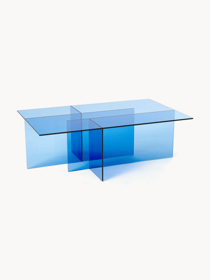 Anouzza Glass Coffee Table, W 102 cm