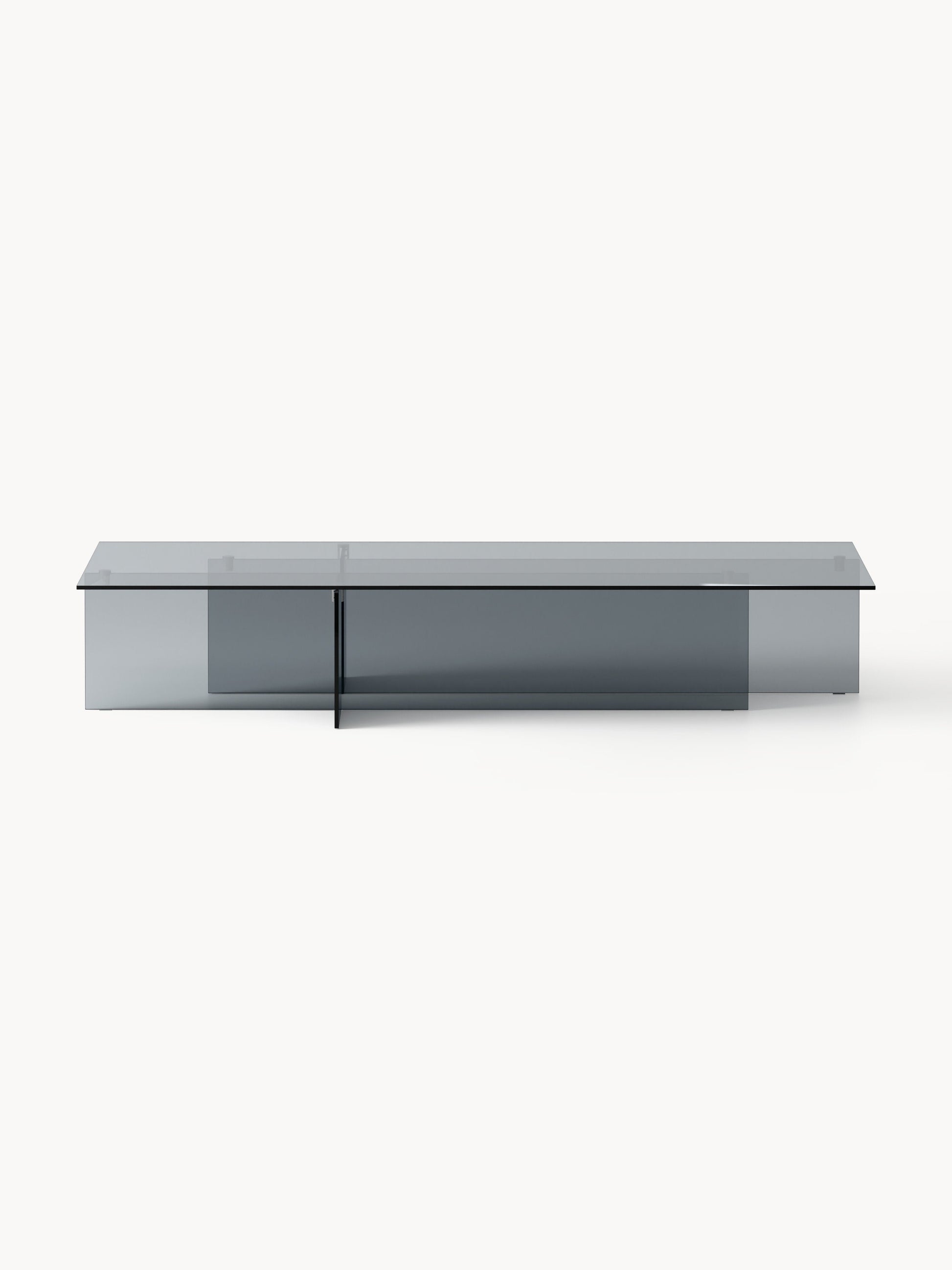Anouzza Large Coffee Table in Glass, W 160 cm