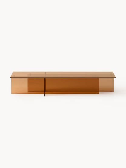 Anouzza Large Coffee Table in Glass, W 160 cm