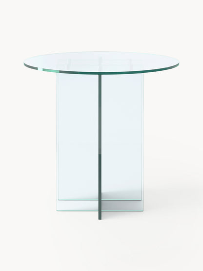 Anouzza Round Glass Dining Table, in Various Sizes
