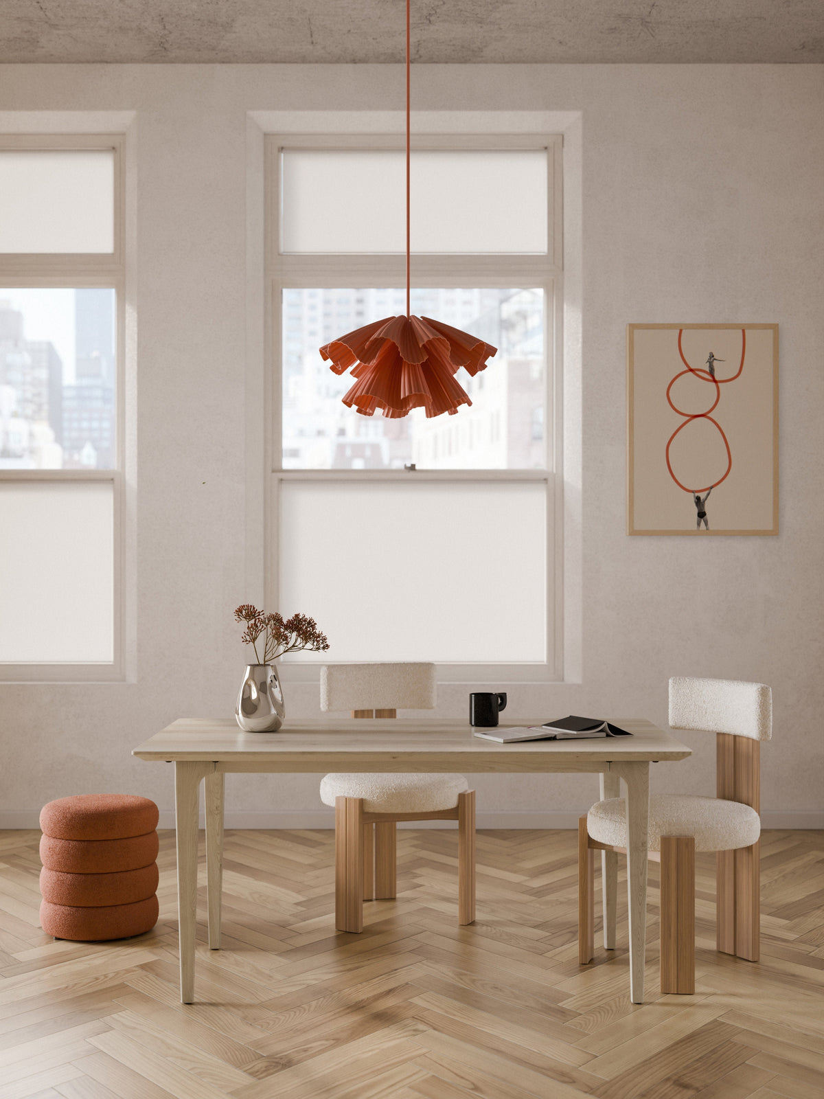 Archanti Dining Table in Oak, in Various Sizes