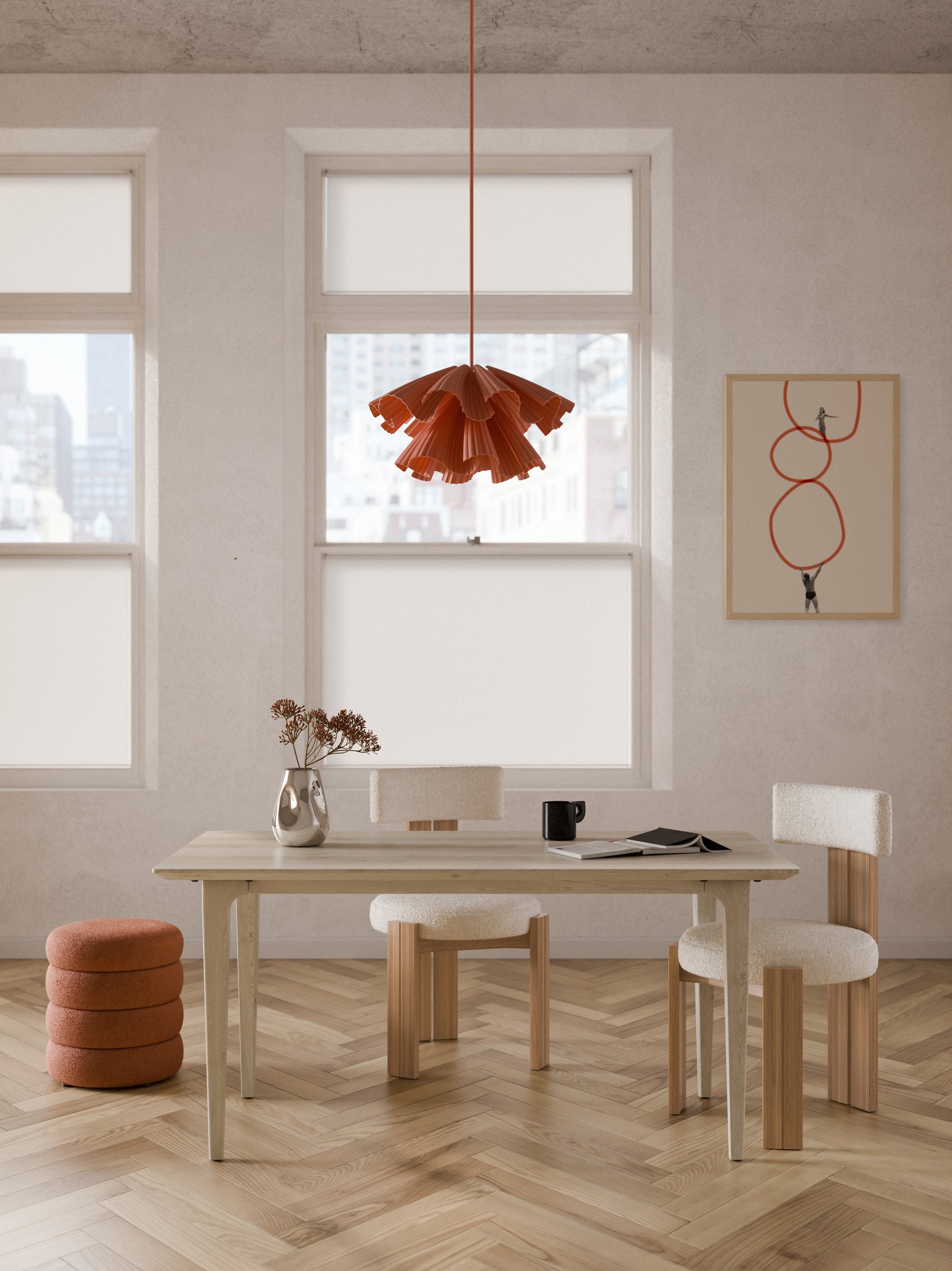 Archanti Dining Table in Oak, in Various Sizes