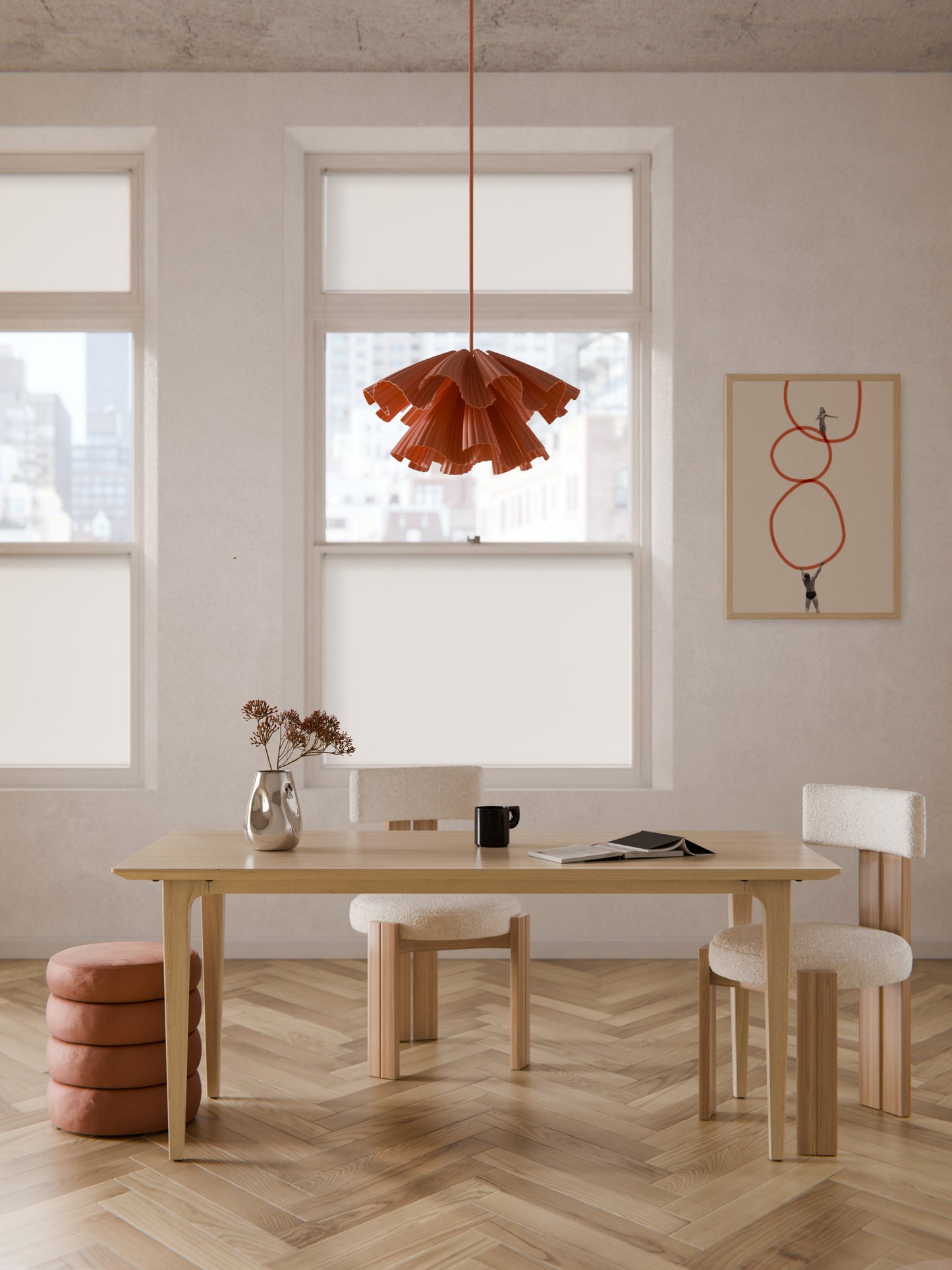 Archanti Dining Table in Oak, in Various Sizes