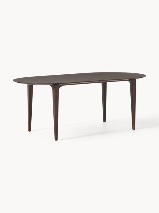 Archanti Oval Dining Table in Mango Wood, 200 x 100 cm