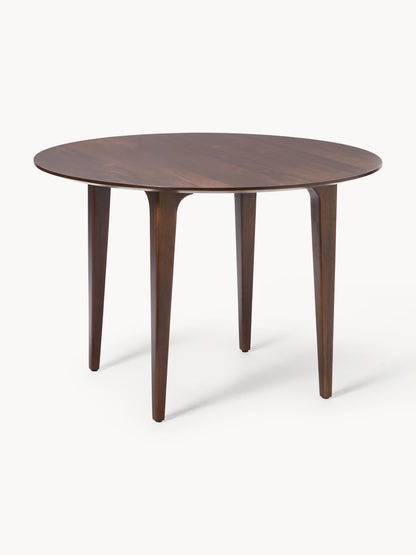 Archanti Round Dining Table in Mango Wood, Ø 110 cm
