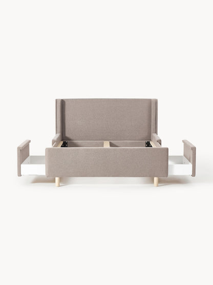 Archenau Upholstered Bed with Drawers