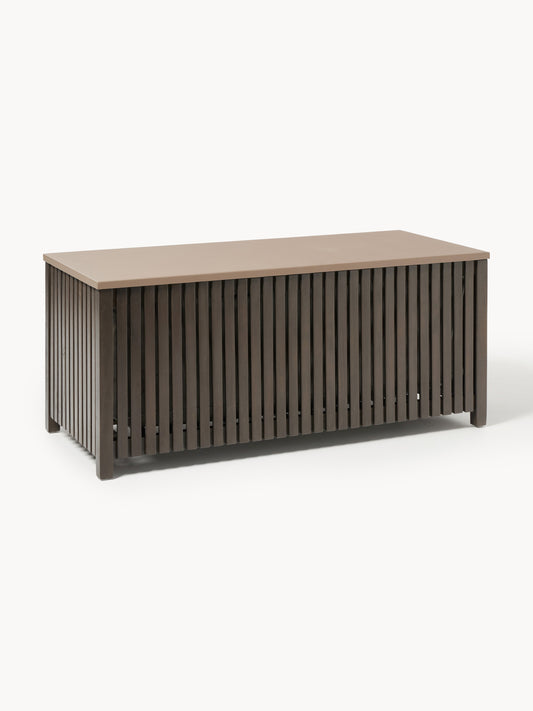Arkoli Acacia Wood Garden Storage Box with Insert, W 129 cm