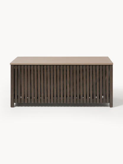 Arkoli Acacia Wood Garden Storage Box with Insert, W 129 cm